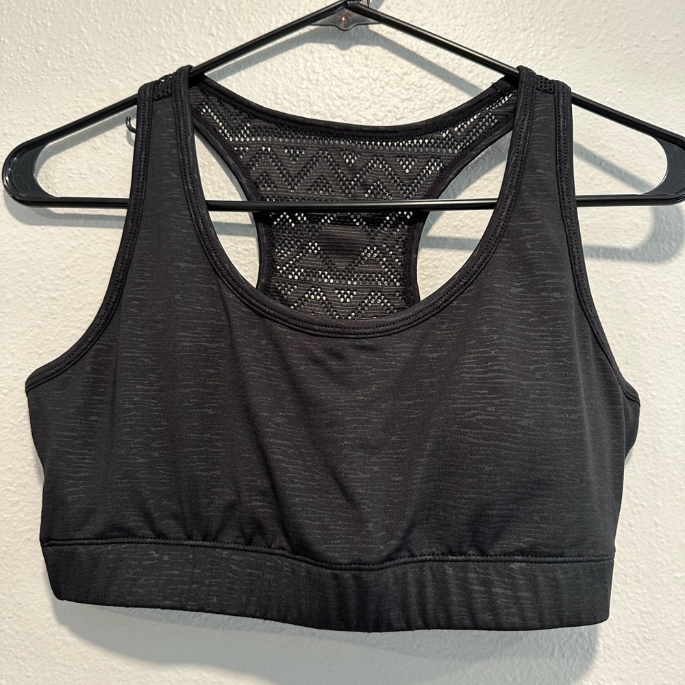 ZYIA Black Bomber Bra